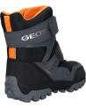 Stiefel für mädchen GEOX  für  und  J36FRC 0FUCE J HIMALAYA BOY B ABX  C0038 BLACK-ORANGE