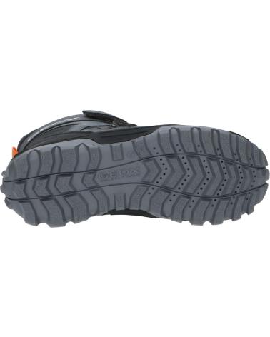 Stiefel für mädchen GEOX  für  und  J36FRC 0FUCE J HIMALAYA BOY B ABX  C0038 BLACK-ORANGE