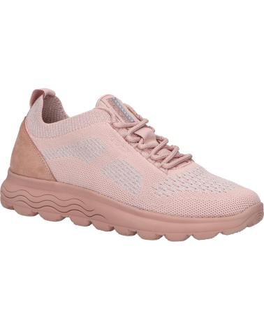 Woman Trainers GEOX D15NUA 09T22 D SPHERICA  C8007 DK ROSE