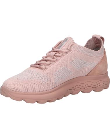 Woman Trainers GEOX D15NUA 09T22 D SPHERICA  C8007 DK ROSE