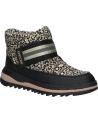 Bottes GEOX  pour Femme et Fille J26EWA 0MNBC J ADELHIDE GIRL B AB  C0495 BLACK-GOLD