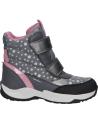 Botas para mujer GEOX  de  y  J36FVC 0MNNF J SENTIERO GIRL B AB  C0952 DK GREY-PINK