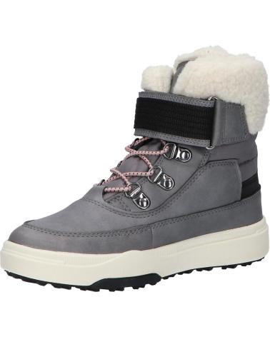 Bottes GEOX  pour Femme et Fille et Garçon J36HSA 0MEFU J BUNSHEE PG GIRL B  C1006 GREY