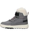 Bottes GEOX  pour Femme et Fille et Garçon J36HSA 0MEFU J BUNSHEE PG GIRL B  C1006 GREY