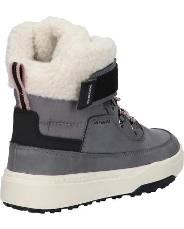 Bottes GEOX  pour Femme et Fille et Garçon J36HSA 0MEFU J BUNSHEE PG GIRL B  C1006 GREY