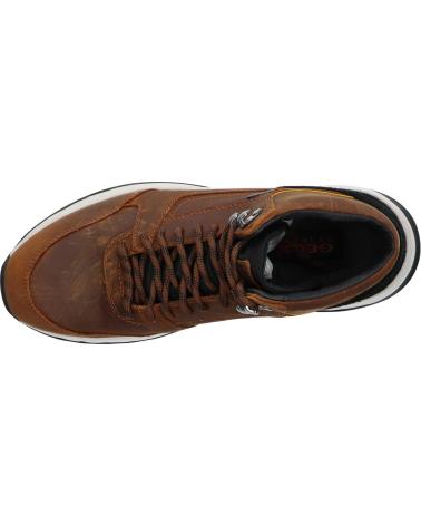 Man boots GEOX U36F0D 00035 U STERRATO B ABX  C2041 OCHRE-BLACK