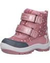Botas para niña GEOX  de  B163WB 054FU B FLANFIL GIRL B ABX  C8006 DK PINK