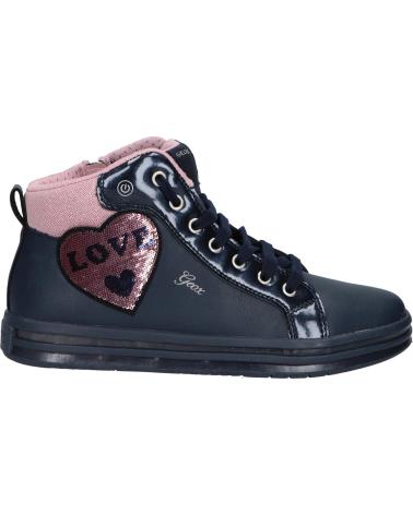girl boots GEOX J16EVC 0BCHI J PAWNEE GIRL  C4423 NAVY-DK ROSE