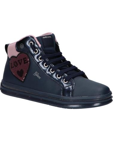 Botas para niña GEOX  de  J16EVC 0BCHI J PAWNEE GIRL  C4423 NAVY-DK ROSE