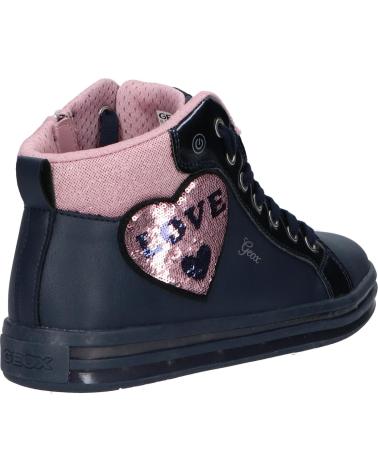 Botas para niña GEOX  de  J16EVC 0BCHI J PAWNEE GIRL  C4423 NAVY-DK ROSE
