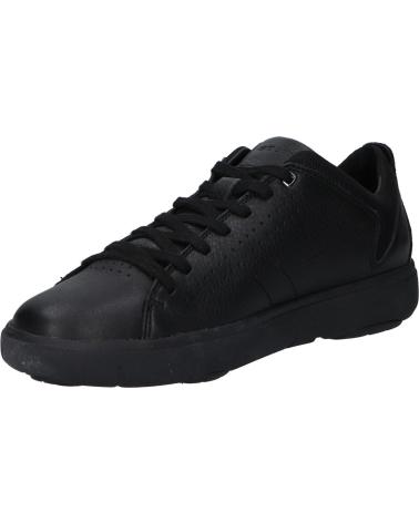 Man Trainers GEOX U948FA 00046 U NEBULA Y  C9996 BLACK-BLACK