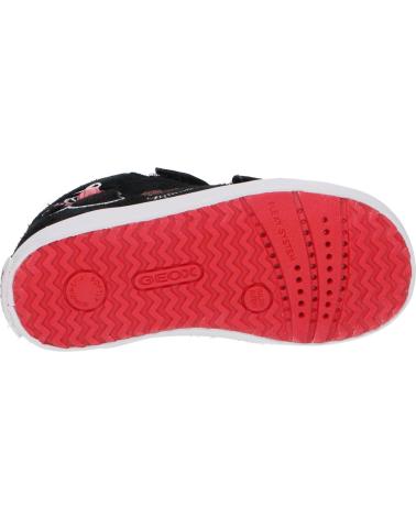 Zapatillas deporte GEOX  pour Fille B26D5D 022HH B KILWI  C0048 BLACK-RED