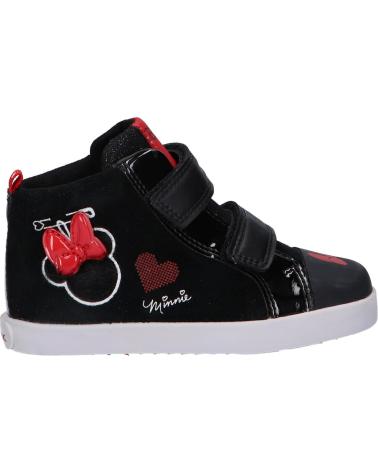 girl sports shoes GEOX B26D5D 022HH B KILWI  C0048 BLACK-RED