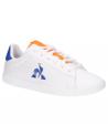 Sportschuhe LE COQ SPORTIF  für Damen und Mädchen und Junge 2220330 COURTSET GS SPORT  OPTICAL WHITE-COBALT