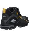 boy boots GEOX J169WA 0MEFU J BULLER BOY B ABX  C9241 BLACK-DK YELLOW