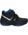 boy Mid boots GEOX J261WA 0CEFU J NEW SAVAGE BOY B A  C0245 BLACK-ROYAL