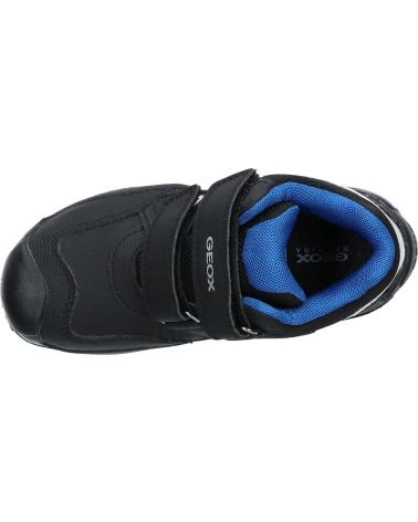 boy Mid boots GEOX J261WA 0CEFU J NEW SAVAGE BOY B A  C0245 BLACK-ROYAL