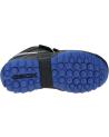 boy Mid boots GEOX J261WA 0CEFU J NEW SAVAGE BOY B A  C0245 BLACK-ROYAL