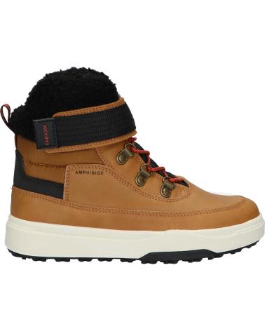 boy boots GEOX J26D8A 0MEFU J BUNSHEE PG BOY B A  C2G9B DK YELLOW-BLACK