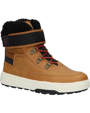 boy boots GEOX J26D8A 0MEFU J BUNSHEE PG BOY B A  C2G9B DK YELLOW-BLACK