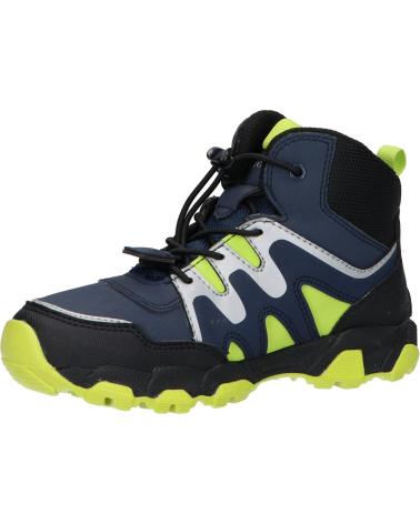 boy Mid boots GEOX J263ZA 0CEFU J MAGNETAR BOY B ABX  C0749 NAVY-LIME