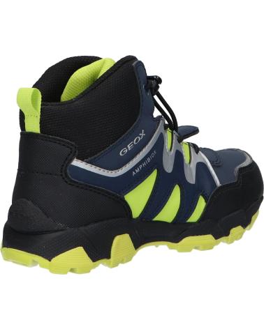 boy Mid boots GEOX J263ZA 0CEFU J MAGNETAR BOY B ABX  C0749 NAVY-LIME