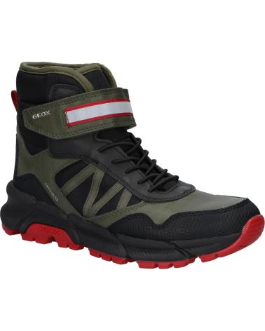 Damenstiefel GEOX  für  und  J36LCD 0MEFU J FLEXYPER PLUS BOY  C3267 MILITARY-RED