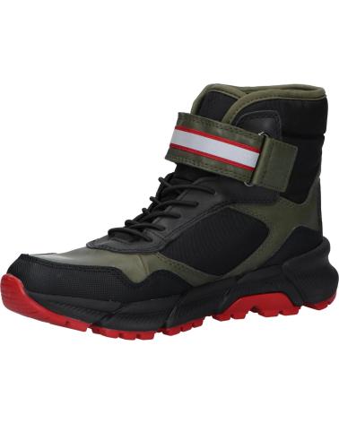 Damenstiefel GEOX  für  und  J36LCD 0MEFU J FLEXYPER PLUS BOY  C3267 MILITARY-RED