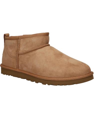 Man Mid boots UGG 1137391 CLASSIC ULTRA MINI  CHESTNUT
