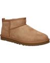 Bottines UGG  pour Homme 1137391 CLASSIC ULTRA MINI  CHESTNUT