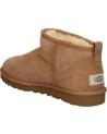 Man Mid boots UGG 1137391 CLASSIC ULTRA MINI  CHESTNUT