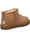 Man Mid boots UGG 1137391 CLASSIC ULTRA MINI  CHESTNUT
