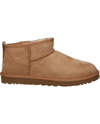 Man Mid boots UGG 1137391 CLASSIC ULTRA MINI  CHESTNUT