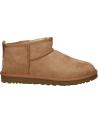 Man Mid boots UGG 1137391 CLASSIC ULTRA MINI  CHESTNUT