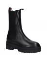 Boots TOMMY HILFIGER  für Damen FW0FW06730 MONOCHROMATIC CHELSEA BOOT  BDS BLACK