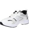 Sportif CALVIN KLEIN  pour Homme YM0YM01260 RETRO TENNIS MESH  01W BRIGHT WHITE-BLACK