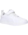 girl and boy Trainers PUMA 384314 RICKIE AC INF  01 WHITE