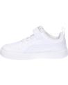 girl and boy Trainers PUMA 384314 RICKIE AC INF  01 WHITE