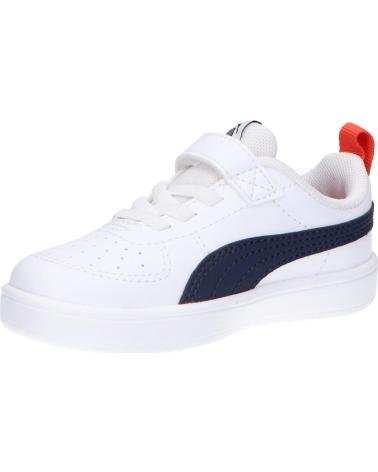 girl and boy Trainers PUMA 384314 RICKIE AC INF  09 WHITE