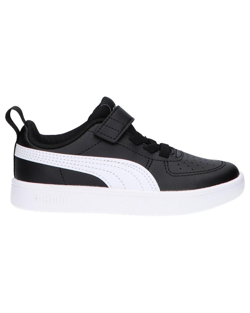 girl and boy sports shoes PUMA 385836 RICKIE AC PS  11 BLACK