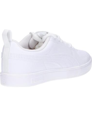 Sneaker PUMA  für Damen und Mädchen und Junge 384311 RICKIE JR  01 WHITE