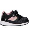 Zapatillas deporte GEOX  de Niña B250LA 054AS B RISHON  C9231 BLACK-DK PINK