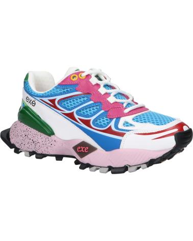 Sportif EXE  pour Femme 134-33  LEATHER BLUE FUXIA