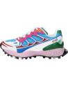 Sportif EXE  pour Femme 134-33  LEATHER BLUE FUXIA