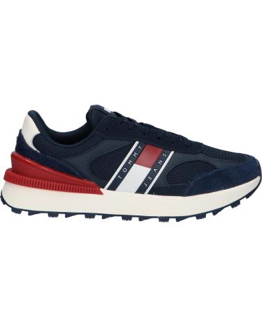 Man Trainers TOMMY HILFIGER EM0EM01537 TECHNICAL RUNNER ESS C1G DARK NIGHT NAVY Man Trainers TOMMY HILFIGER EM0EM01537 TECHNICAL RUNNER ESS C1G DARK NIGHT NAVY