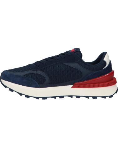  Casual sneakers for men TOMMY HILFIGER EM0EM01537 TECHNICAL RUNNER ESS  C1G DARK NIGHT NAVY