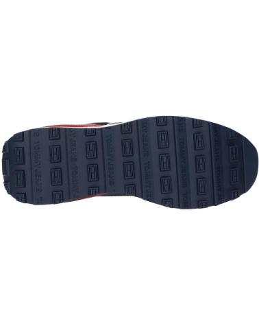  Casual sneakers for men TOMMY HILFIGER EM0EM01537 TECHNICAL RUNNER ESS  C1G DARK NIGHT NAVY