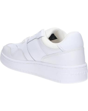 Zapatillas casual para mujer TOMMY HILFIGER  de  EN0EN02505 NEW TJW RETRO BASKET SNEAKER ESS  YBS WHITE