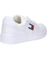 Sportif TOMMY HILFIGER  pour Femme EN0EN02505 NEW TJW RETRO BASKET SNEAKER ESS  YBS WHITE