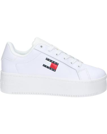 Woman Trainers TOMMY HILFIGER EN0EN02518 NEW TJW FLATFORM CUPSOLE ESS  YBS WHITE